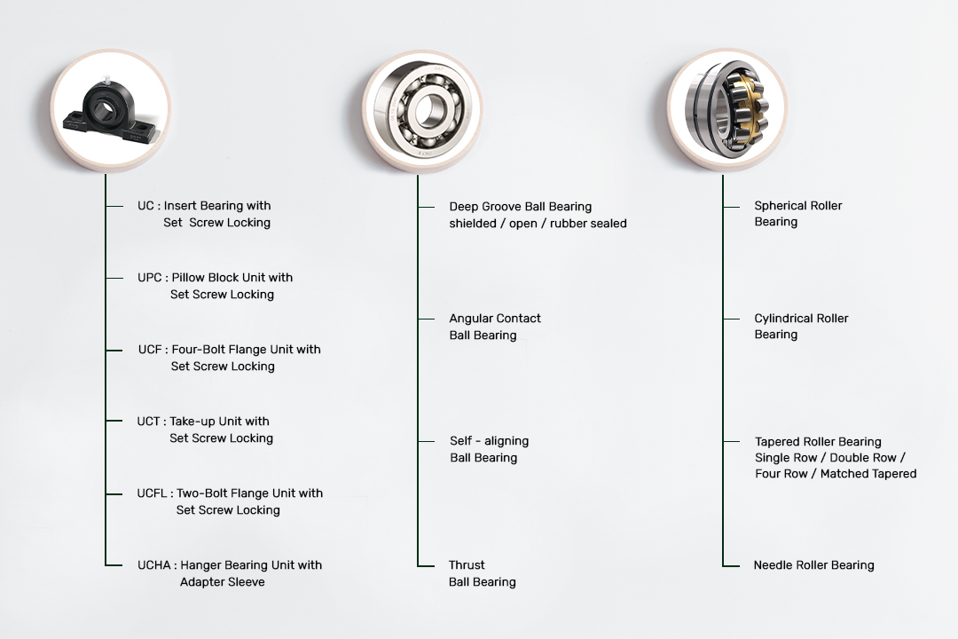 Types of Bearings